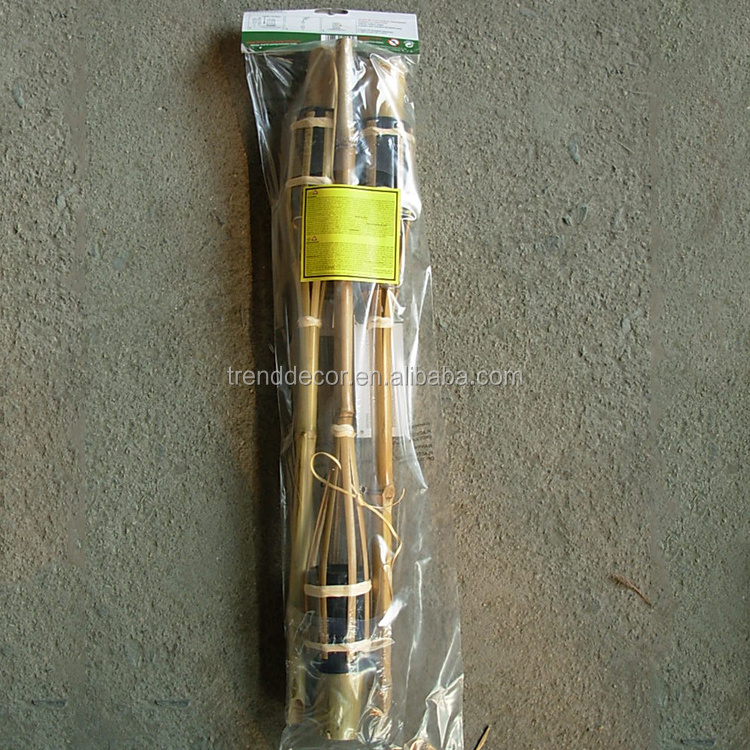 China Supplies Lighting Camp Outdoor Tiki Torch Wholesale,Bamboo Torch