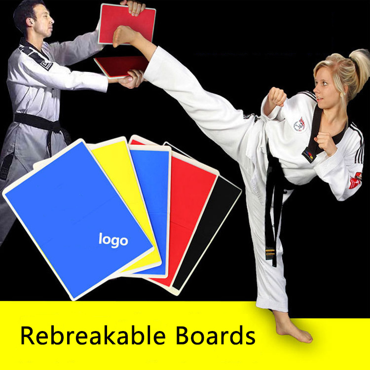 Custom Logo Taekwondo Rebreakable Breaking Board Martial Arts Karate Training Equipment