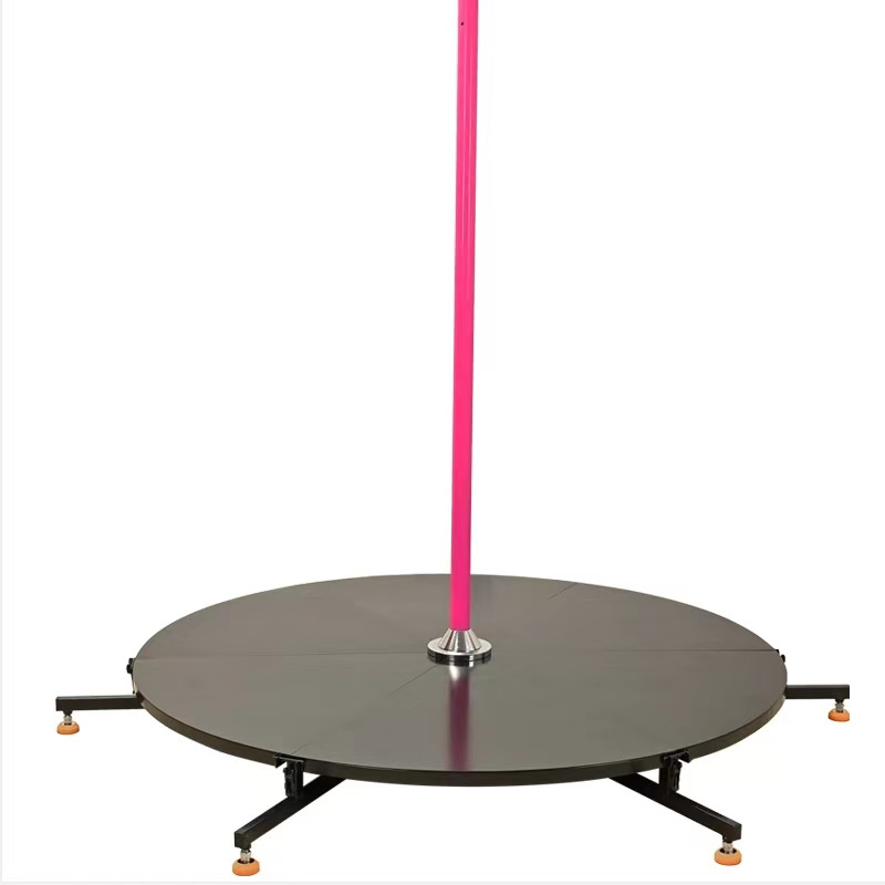 Freestanding Portable Dance Pole and Stage