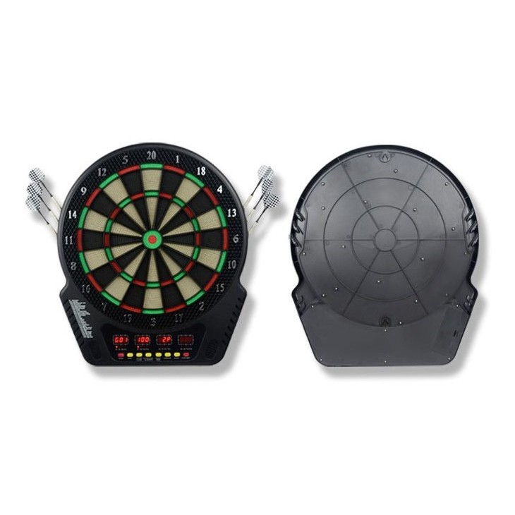 Automatic Scoring Two Power Supply Multiple Play Style Safe Soft Tips 4 LED Display Electronic Dartboard