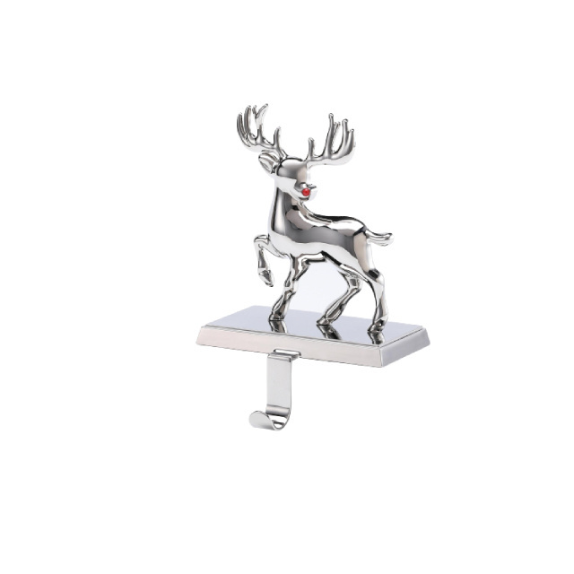 OEM Customized Metal Christmas Stalking Holder Best Selling 2023 Floor Standing Stalking Display Stand Holder