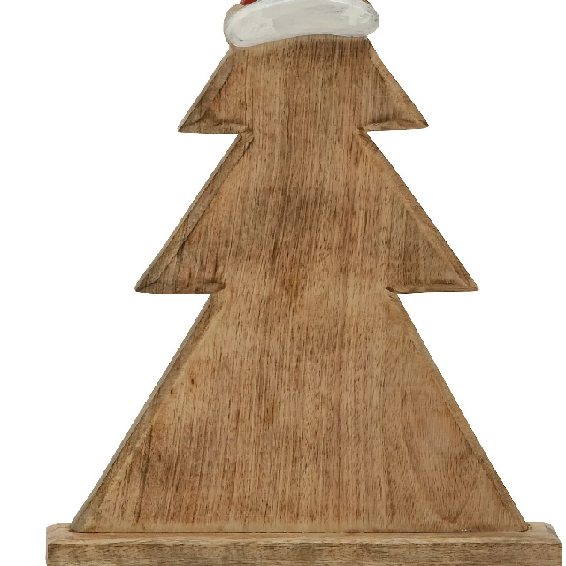 Wholesale Xmas Trees Mini Wooden Decoration Direct Factory Price Christmas Tree Ornament Manufacturer From India