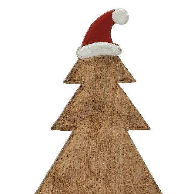 Wholesale Xmas Trees Mini Wooden Decoration Direct Factory Price Christmas Tree Ornament Manufacturer From India