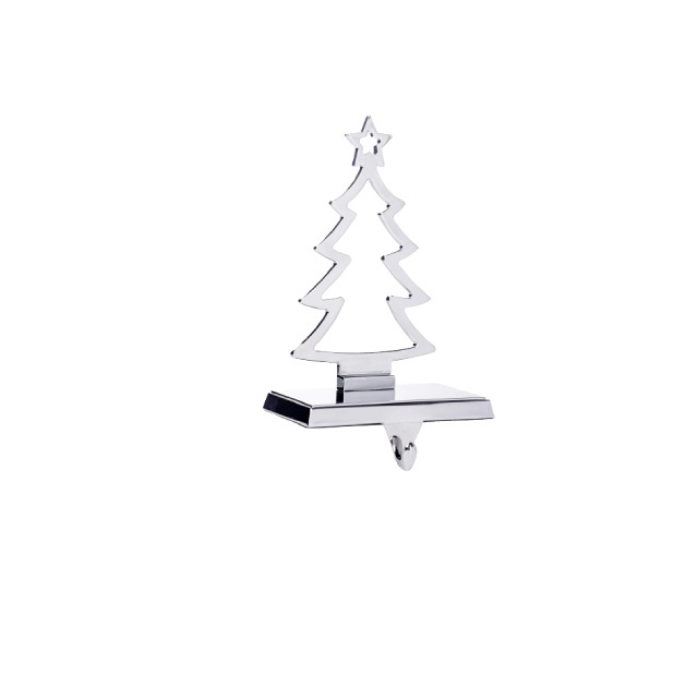 Attractive Look Floor Standing Stalking Display Stand Holder OEM Customized Metal Christmas Stalking Holder Stand