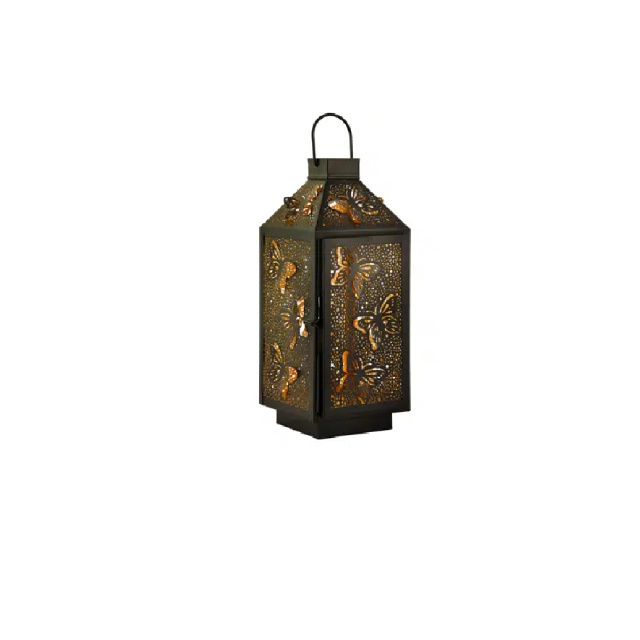 Custom Made Ambient Lighting Hanging  Lantern Centerpiece For Garden Decor Metal Made Lantern Export By India