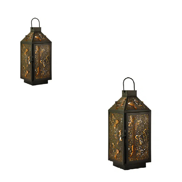 Custom Made Ambient Lighting Hanging  Lantern Centerpiece For Garden Decor Metal Made Lantern Export By India