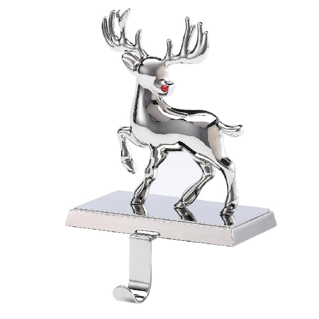 OEM Customized Metal Christmas Stalking Holder Best Selling 2023 Floor Standing Stalking Display Stand Holder