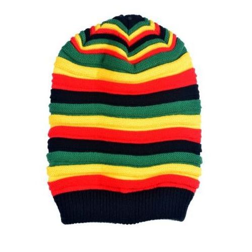 2020 hot selling hip hop fashionable Jamaican reggae rasta knit beanie hat