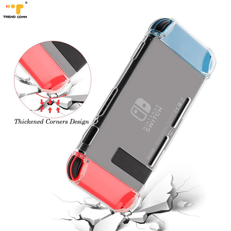 2024 Best Sell Custom Soft TPU Clear Switch Cartridge Protective Cover Case For Nintendo