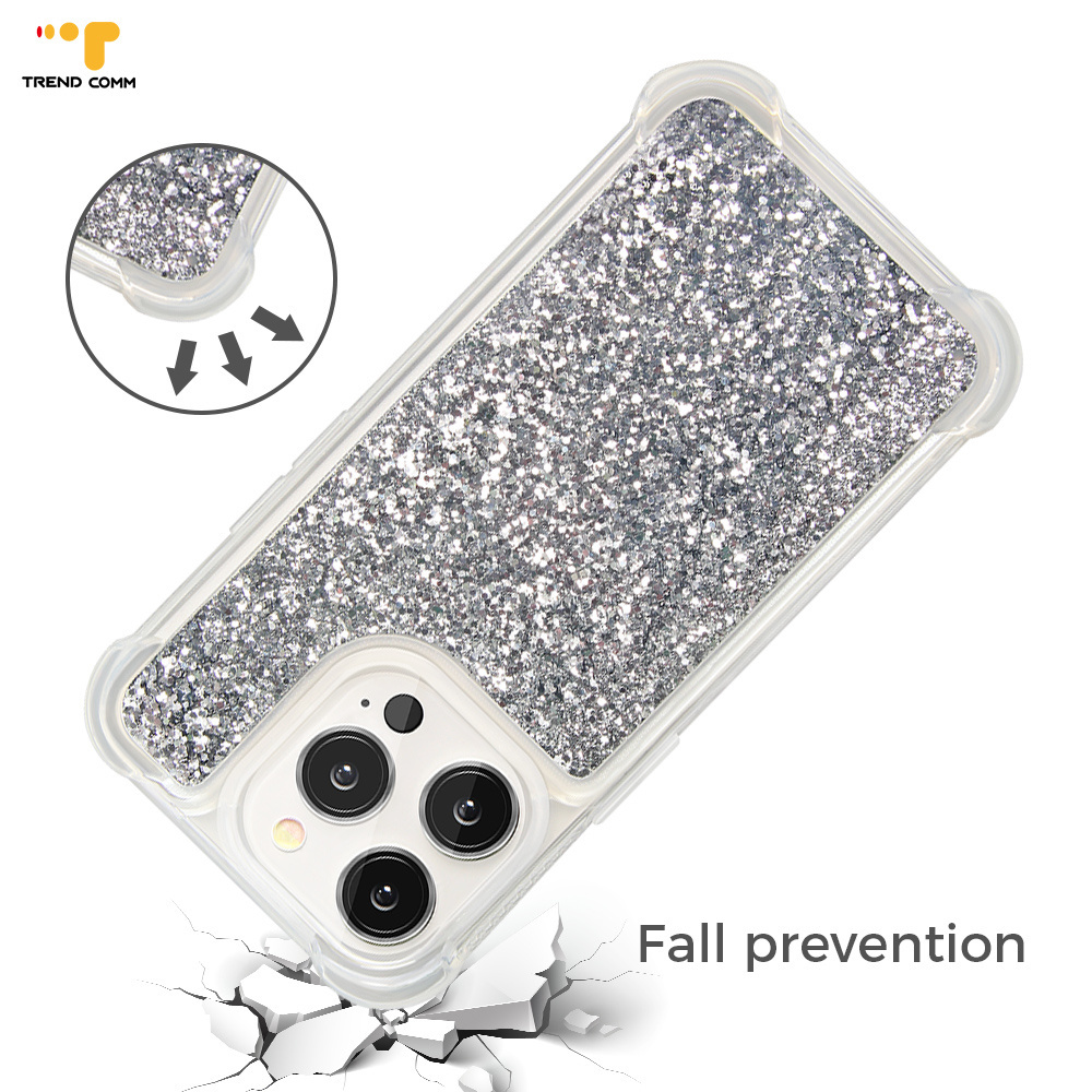 Customize Luxury Water Glitter Quicksand Epoxy Bling Crystal Phone Case For iPhone X 11 12 13 14 15 Pro Max