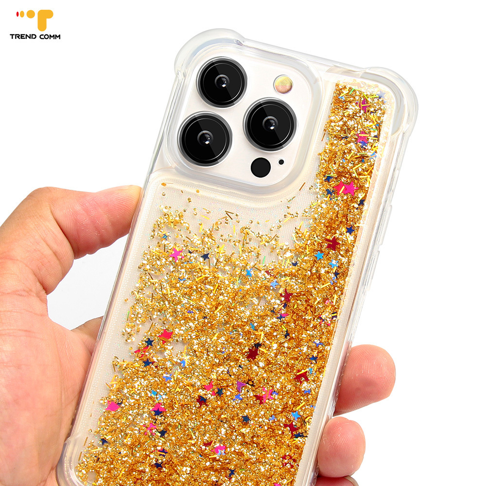 Customize Luxury Water Glitter Quicksand Epoxy Bling Crystal Phone Case For iPhone X 11 12 13 14 15 Pro Max