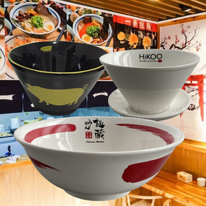 large japanese ceramic customized ramen noodle soup bowl for instant noodles accept customize logo