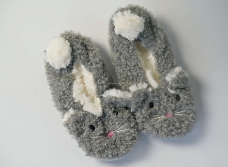 OEM Super Soft Cute Furry Fluffy Snoozy Fur Winter Floor Slipper Socks For Kids