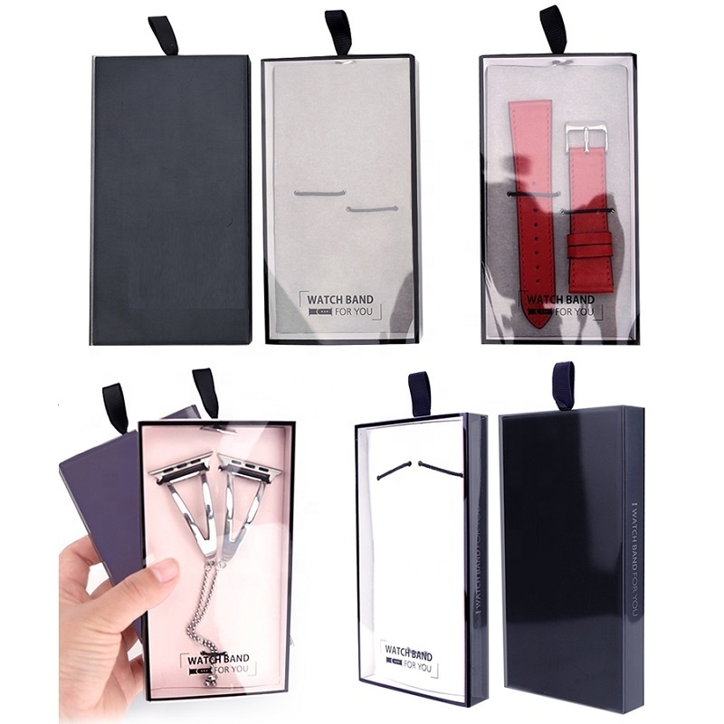 Luxury OEM Custom High-end Watch Band Strap Paper Package Box