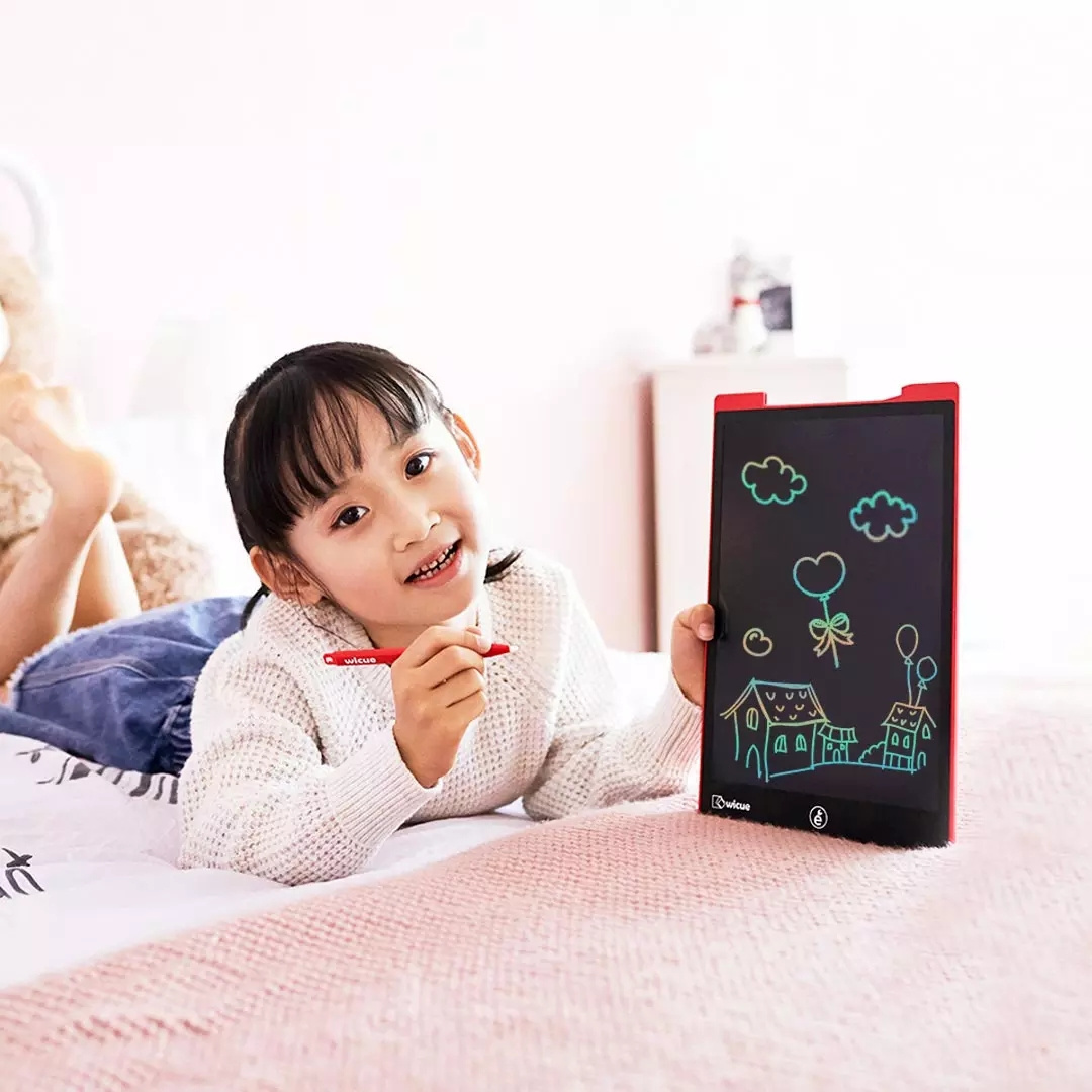 Wicue Magnetic 12inch 10 inch Drawing Handwriting Pad Kids Writing Tablet LCD Writing Board