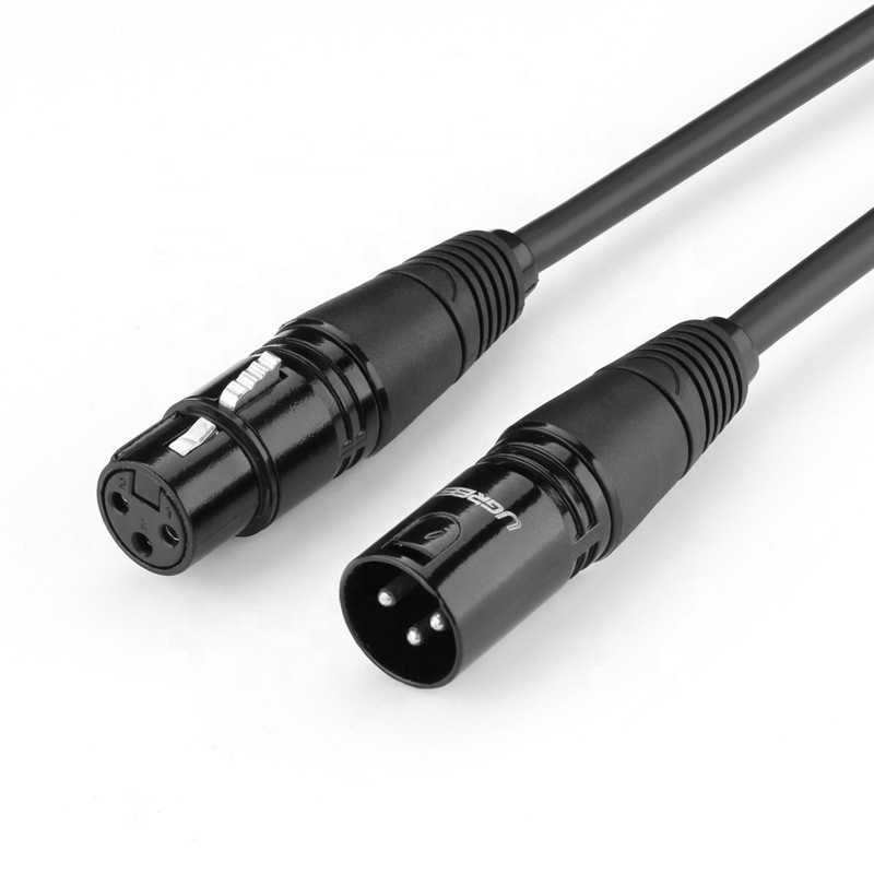 UGREEN High Grade Low Noise Speaker Audio Male to Female XLR Microphone Extension Cable