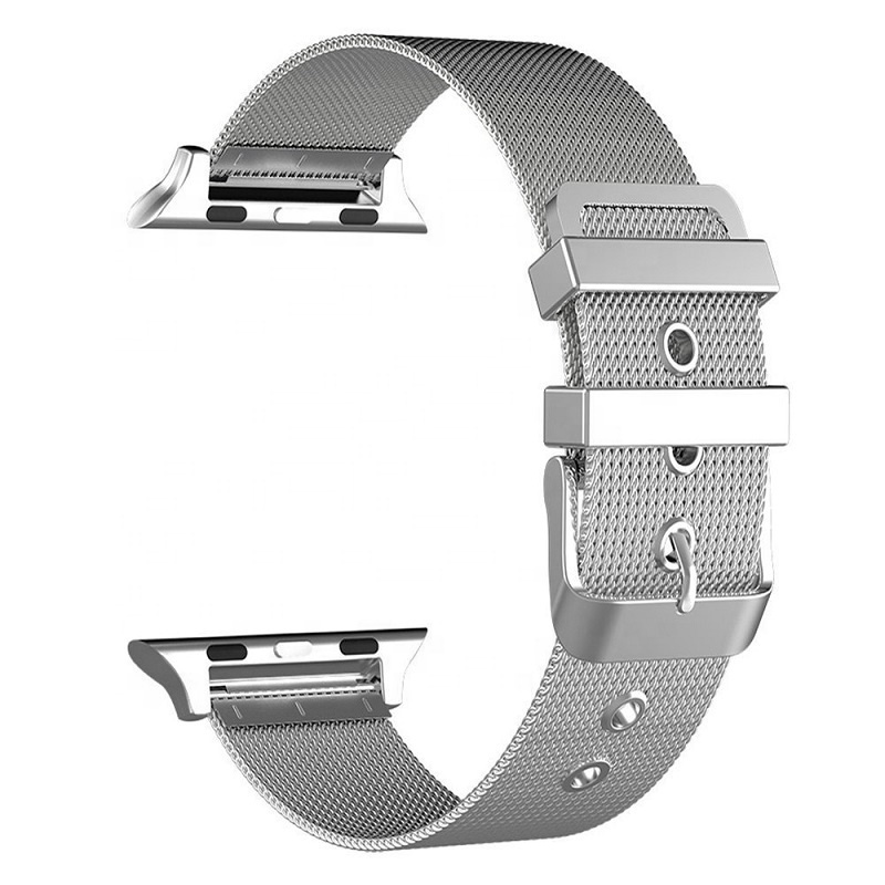 Metal Stainless Steel Milanese Loop Watch Strap For Apple Watch Band 42mm 38mm