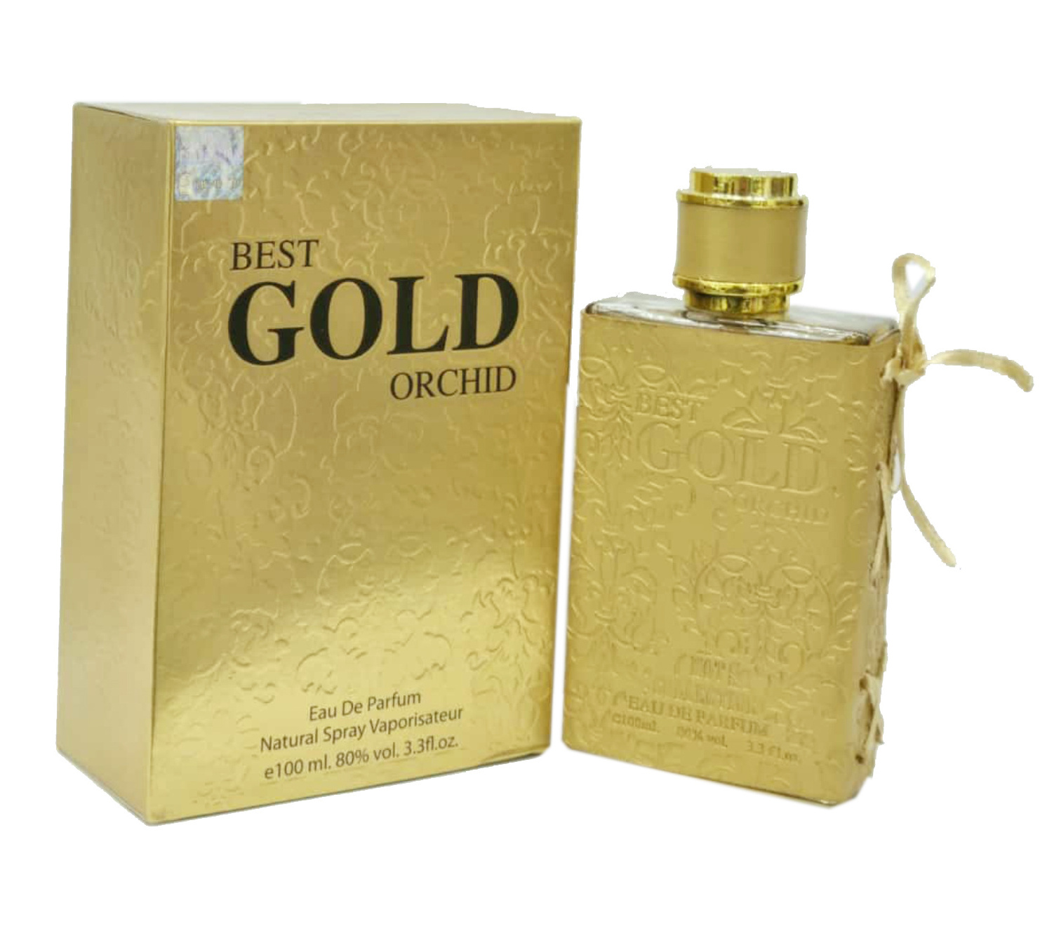 Hot Collection Best Gold Orchid 100ml Perfumes Manufacturer 2022 custom logo foil and design perfume