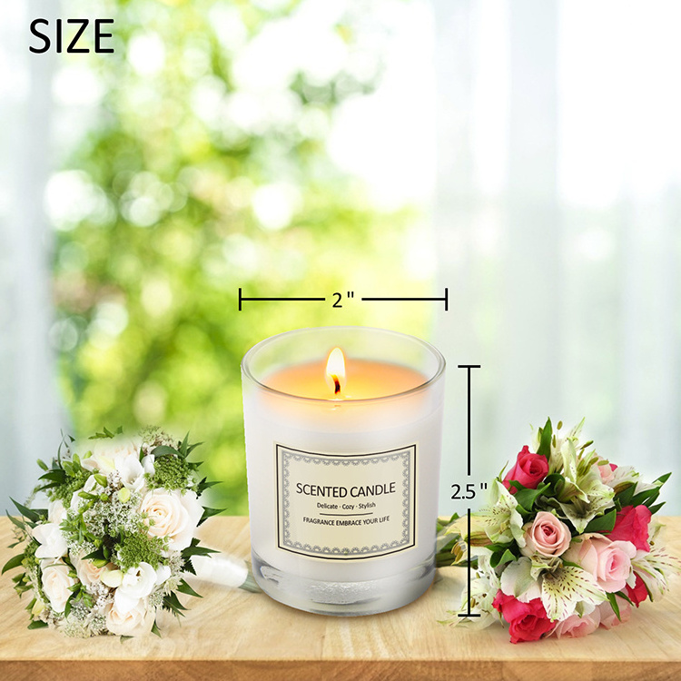 wholesale in bulk crystal making tin 3 wick custom gift box set luxury glass jar private label natural soy wax scented candle