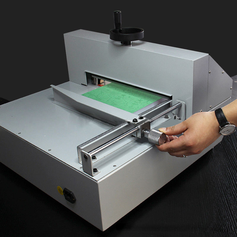 330mm Precision Heavy Duty Paper Cutter Machine Automatic A3 A4 Guillotine Desktop Electric Paper Cutters for Thick Cutting