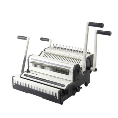 Combination function 2 in 1 wire and comb binder book binding machine price