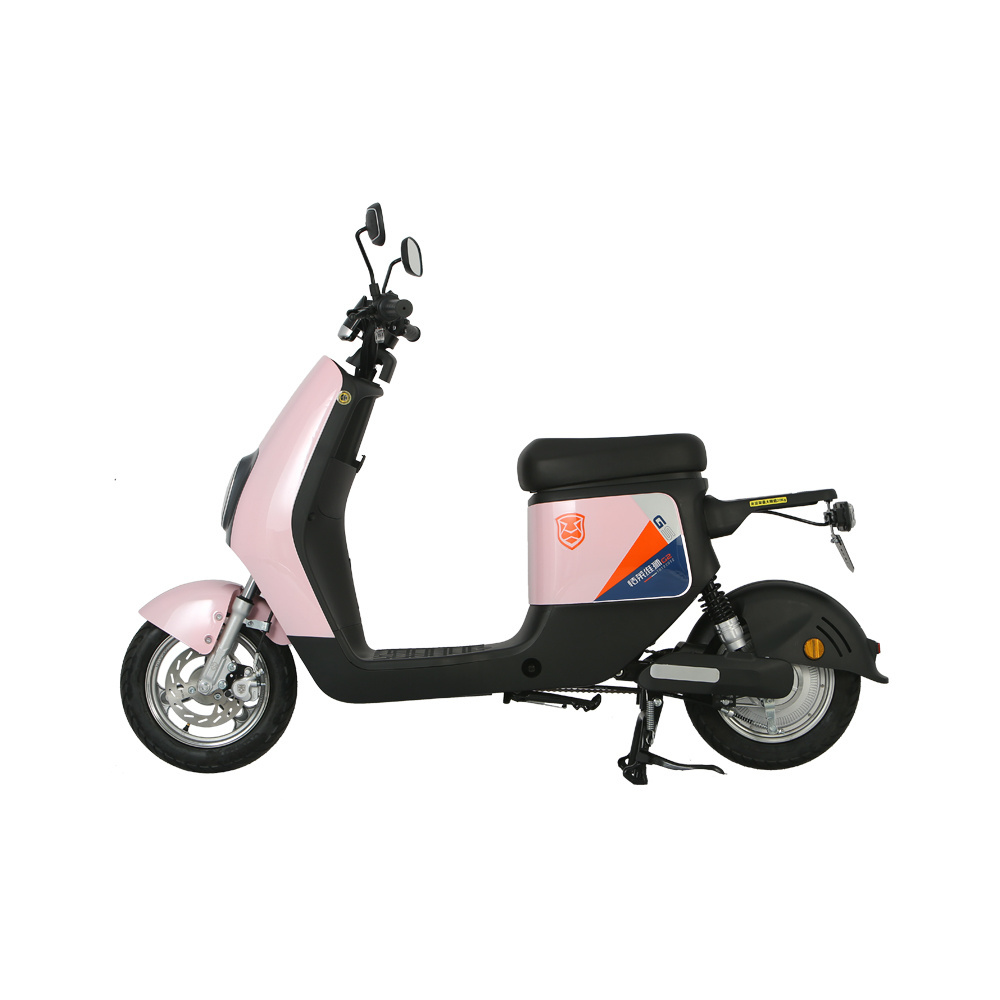 New Powerful Pink Cheap Adult Chopper Electric Motorcycle 60V 1000W Motocicleta Electrica chinas para adulto for Sale