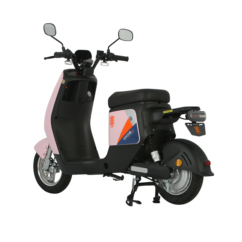 New Powerful Pink Cheap Adult Chopper Electric Motorcycle 60V 1000W Motocicleta Electrica chinas para adulto for Sale