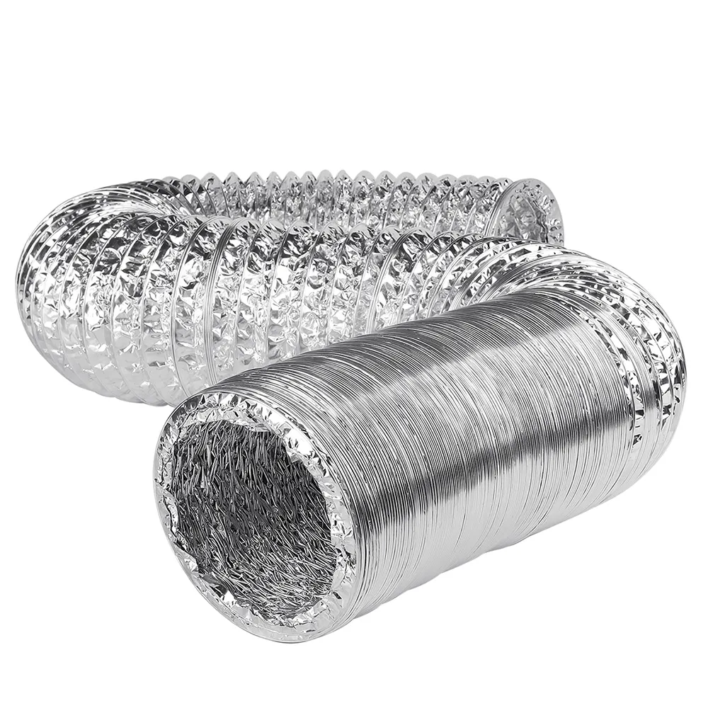 Reasonable Price Hvac Systems Parts 8 Inch Flexible Air Duct Aluminum