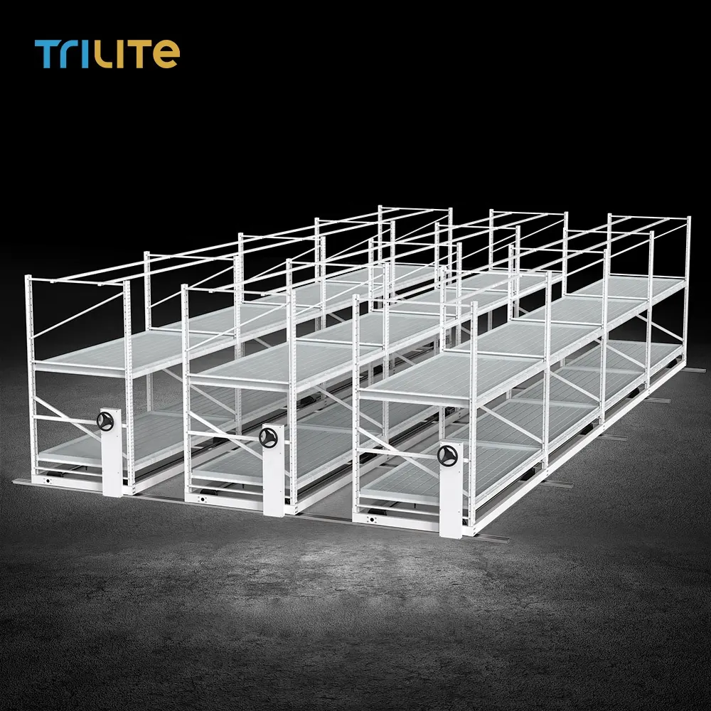 Best Selling Greenhouse 4x8 Rolling Bench Tray Grow Bench Grow Table Hydroponic