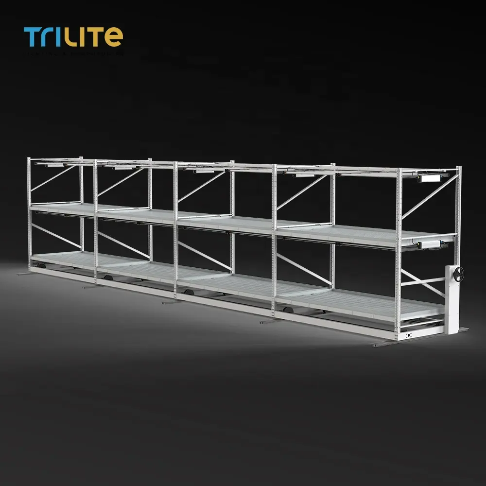 Best Selling Greenhouse 4x8 Rolling Bench Tray Grow Bench Grow Table Hydroponic