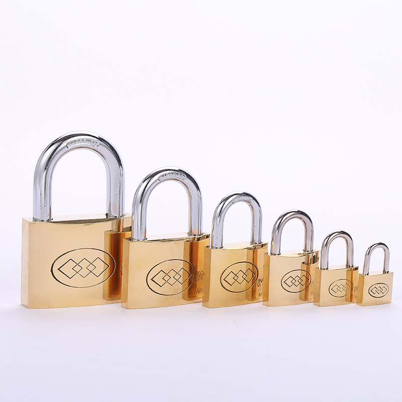 TRI-RHOMB New Arrival Wide Application Gold Chrome Wholesale Eco-Friendly 50mm hard steel lock