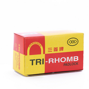 TRI-RHOMB New Arrival Wide Application Gold Chrome Wholesale Eco-Friendly 50mm hard steel lock