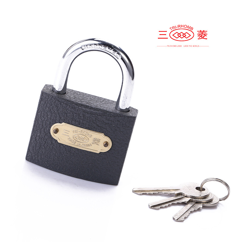 Safe reliable waterproof 75MM padlock brass padlock lock cabinet Durable copper padlock