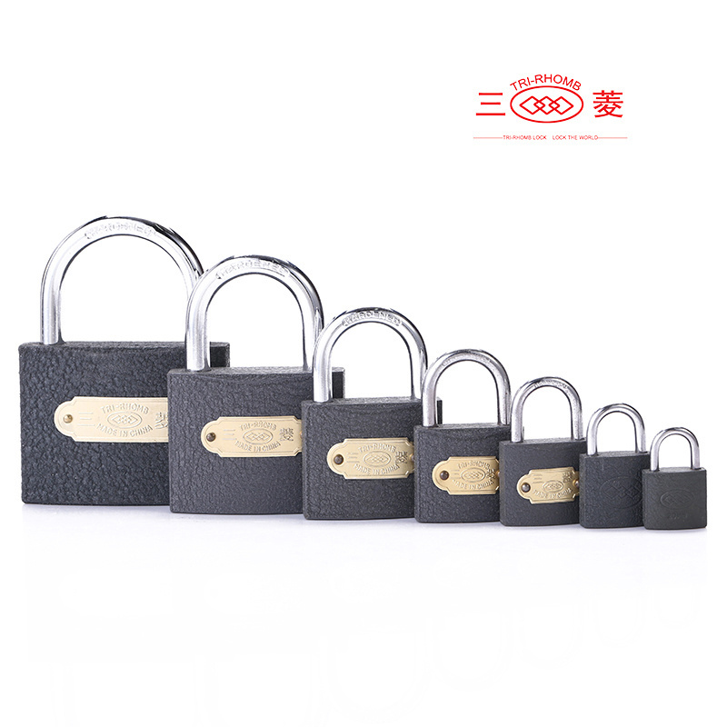 Safe reliable waterproof 75MM padlock brass padlock lock cabinet Durable copper padlock