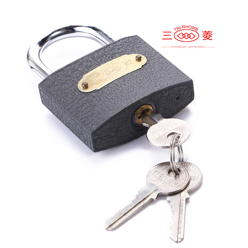 Safe reliable waterproof 75MM padlock brass padlock lock cabinet Durable copper padlock