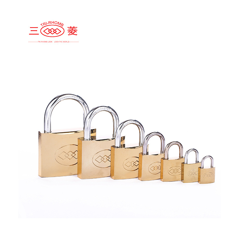 TRI-RHOMB Top Security Candado Heavy Duty Padlock Wholesale Eco-Friendly 50mm hard steel lock