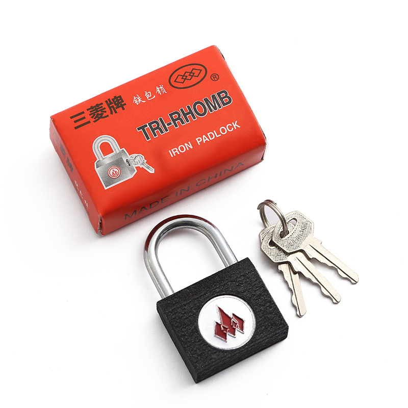 Tri-Rhomb 30mm Side Open Durable Top security Keyed Alike Different Iron Padlocks