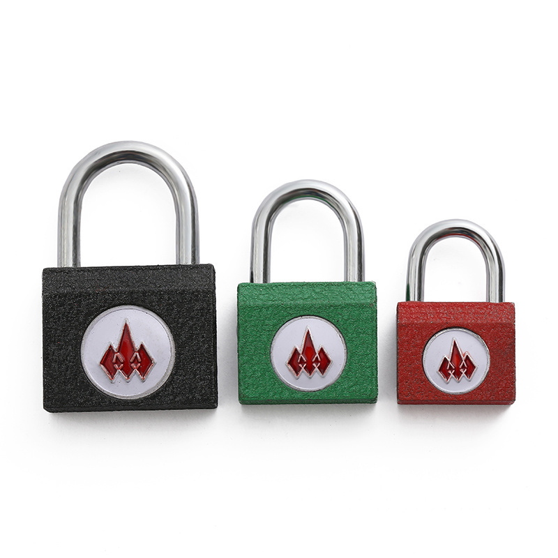 Tri-Rhomb 30mm Side Open Durable Top security Keyed Alike Different Iron Padlocks