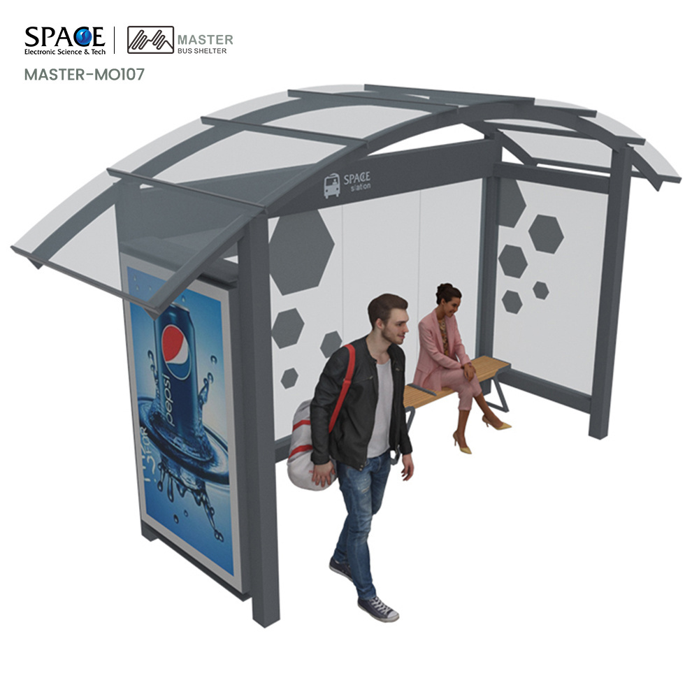 Fine Quality Best Price Solar Bus Stop Shelter for Sale