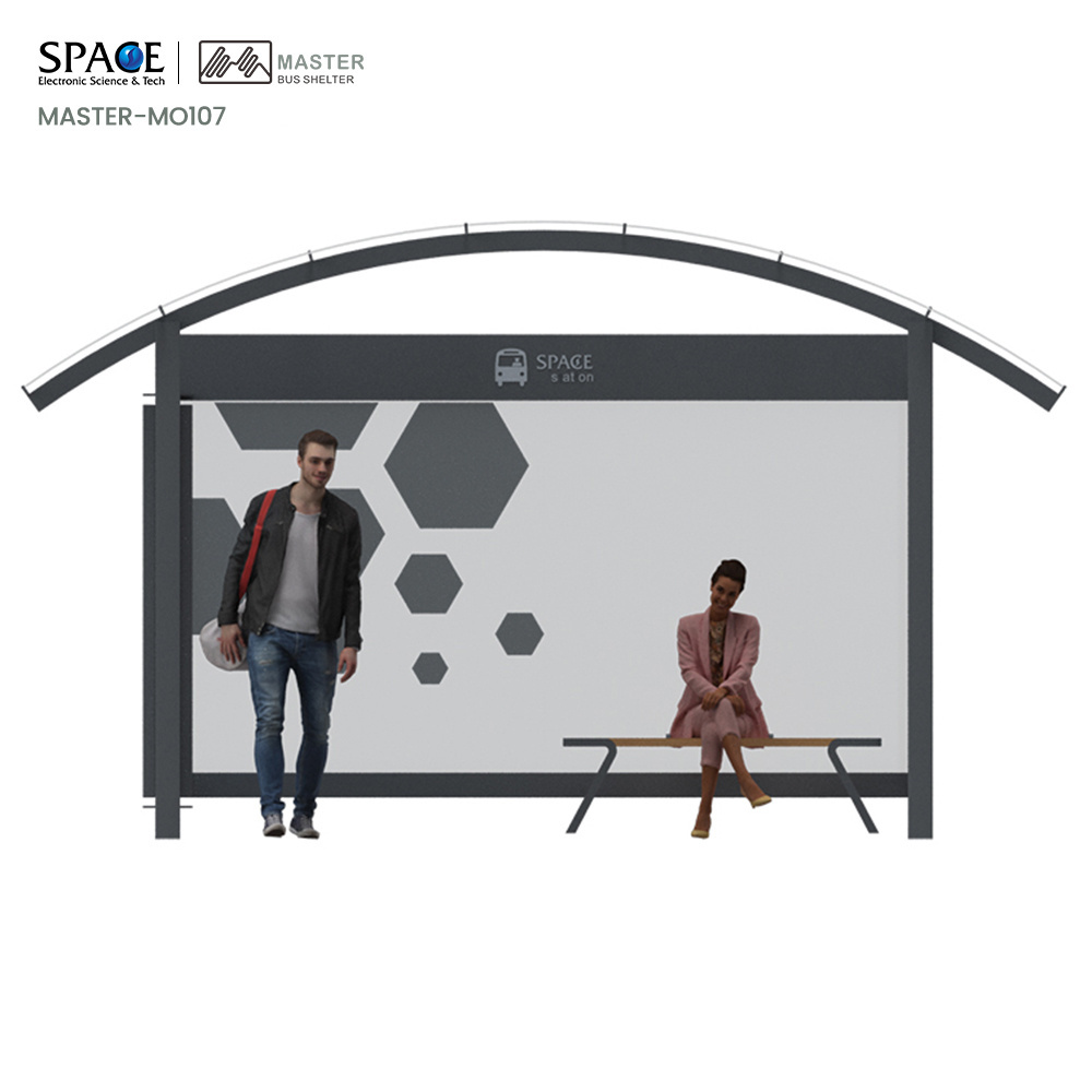 Fine Quality Best Price Solar Bus Stop Shelter for Sale