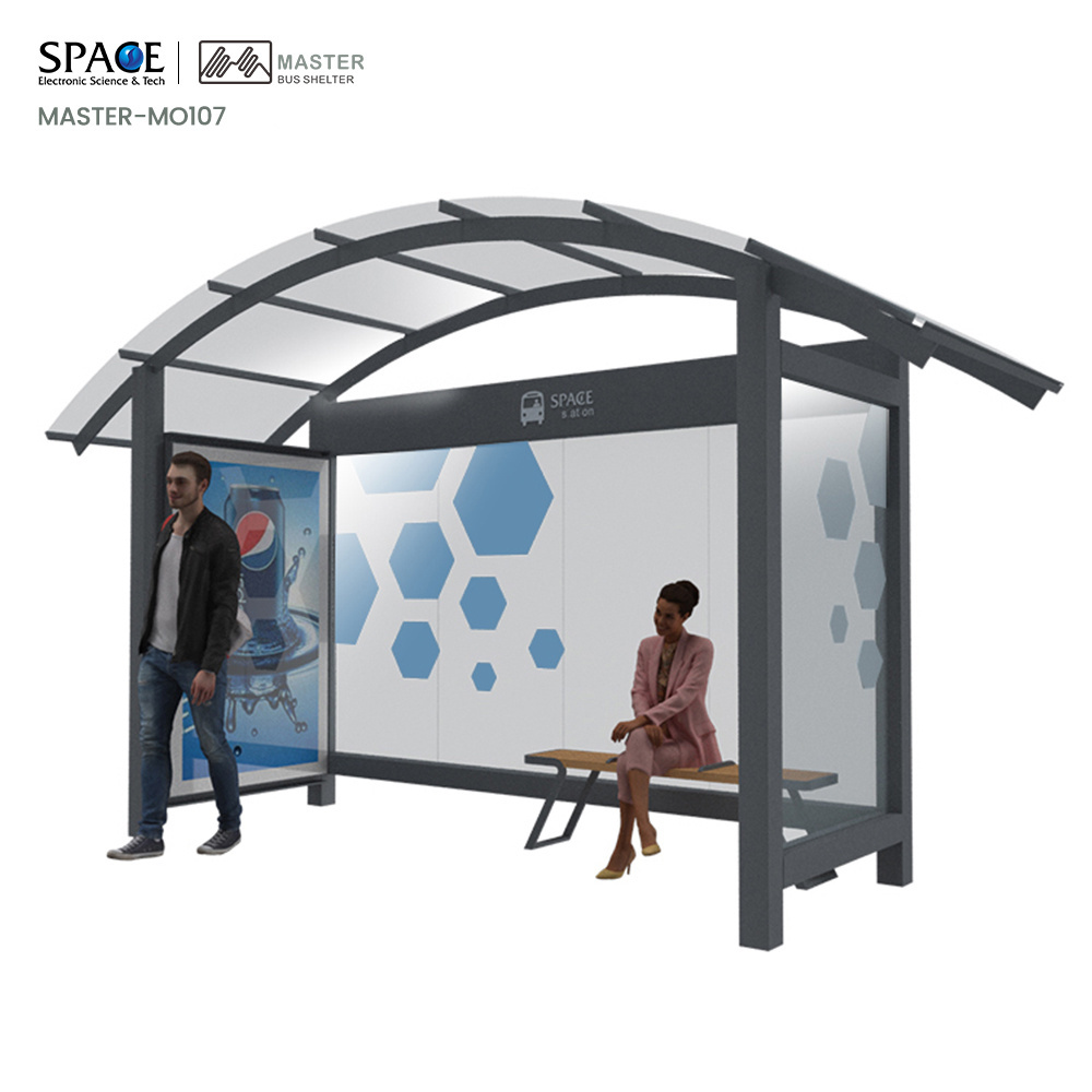 Fine Quality Best Price Solar Bus Stop Shelter for Sale