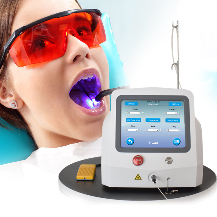 On Sale Dental Treatment Machine  980nm 1470nm Dental Laser Machine Soft Tissue Treatment Machine