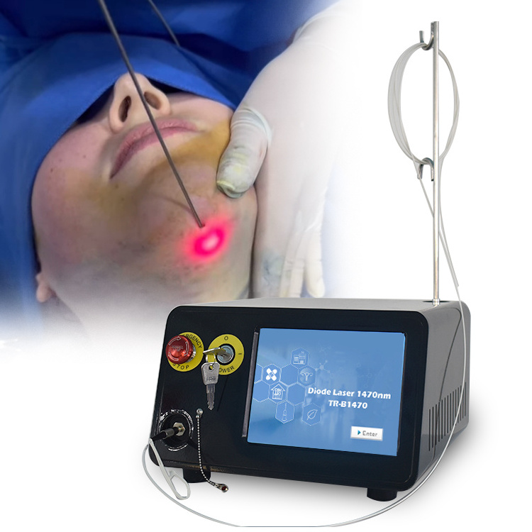 1064nm laser liposuction machine endolaser dual 980 1470nm diode laser machine