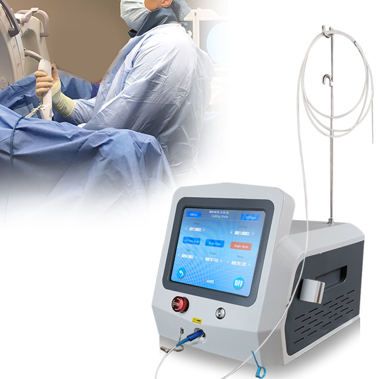 Diode Laser Machine 980nm 1470nm Potent Medical Therapy Prostate Urology Surgery For BPH