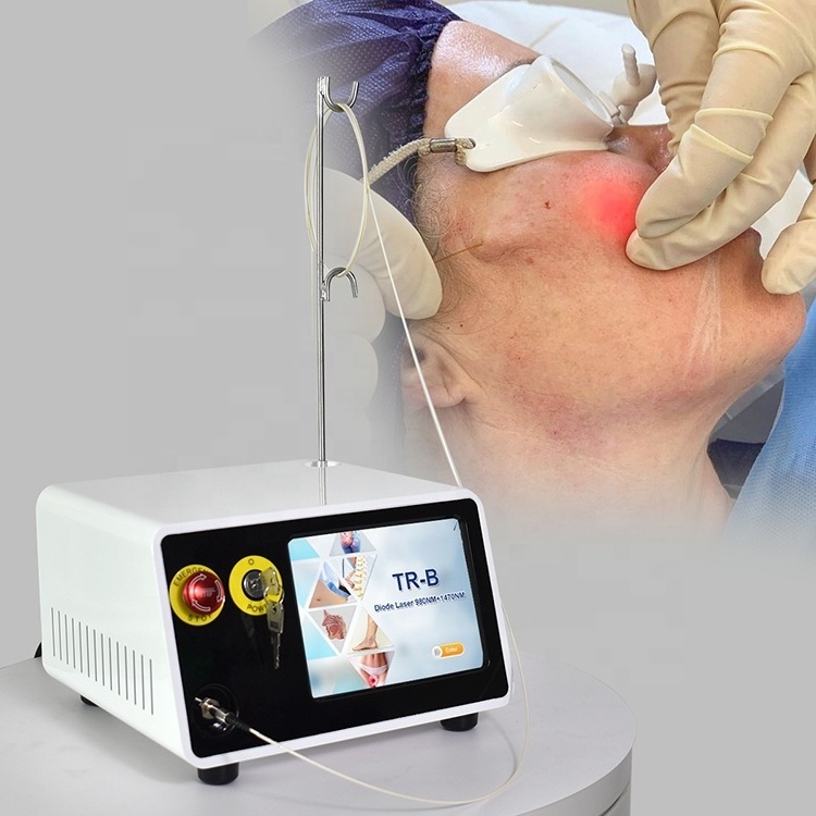 2024 Surgical Lipolysis Endlift eyebag remvoal 980nm Laser Liposuction 1470nm diode Fat Burning Liposuction Vaser Laser Device