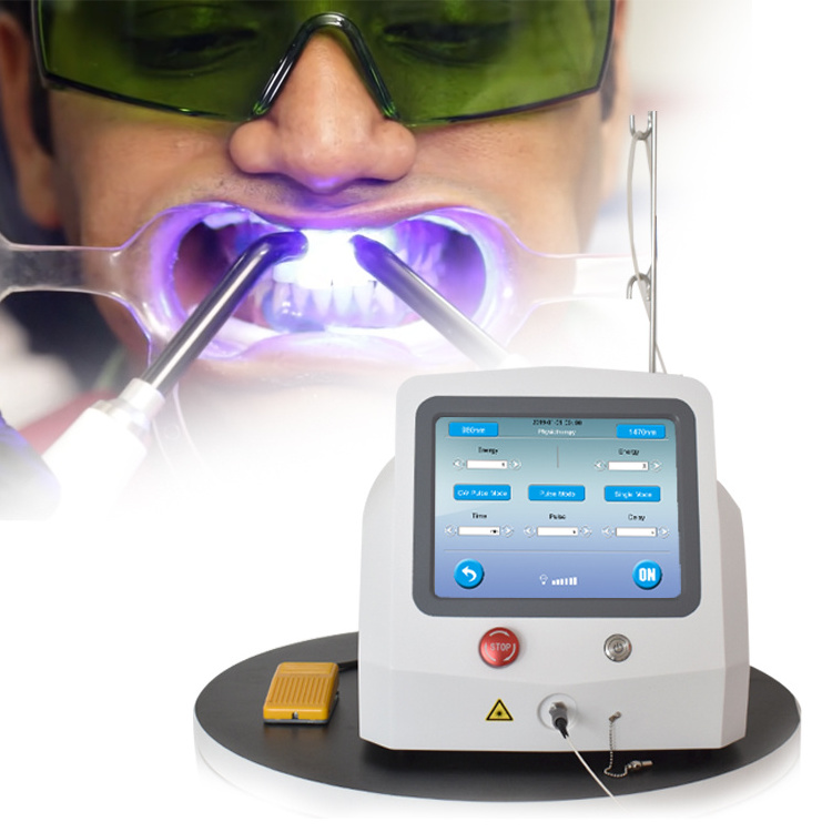 On Sale Dental Treatment Machine  980nm 1470nm Dental Laser Machine Soft Tissue Treatment Machine