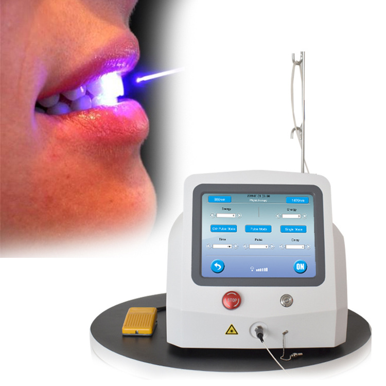 On Sale Dental Treatment Machine  980nm 1470nm Dental Laser Machine Soft Tissue Treatment Machine