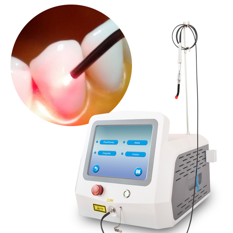 2024 new 980nm/1470nm diode dental laser machine teeth whitening laser