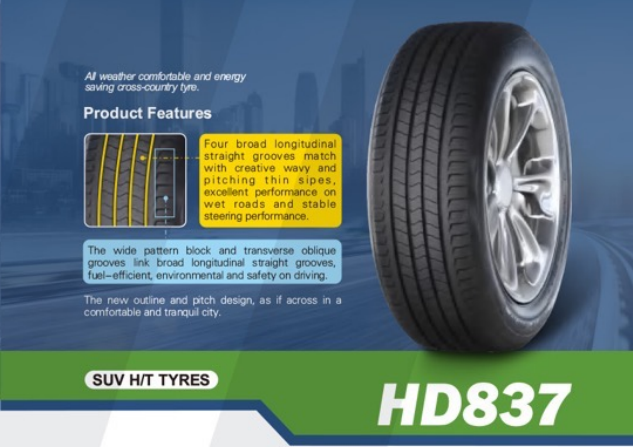 Haida brand tires for cars 265/70r16 llantas 265/70r17 SUV passenger car tyres 265 70r17