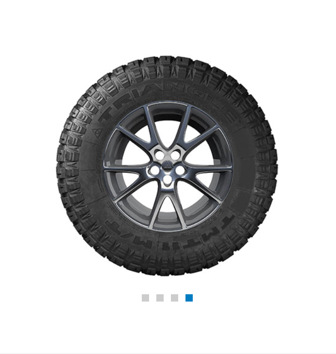 Triangle MT TIRE TR281 excellent off road performance  PCR robust tire 4*4 225/75R16 LT265/70R17 265/70R18